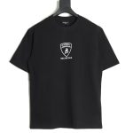 Balenciaga & Lamborghini Joint Printed Short Sleeve T-Shirt TSK1