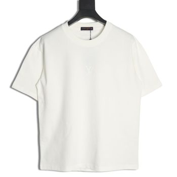 Louis Vuitton Silicone Logo Short Sleeve T-Shirt