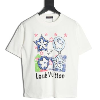 Louis Vuitton four-flower short-sleeved T-shirt