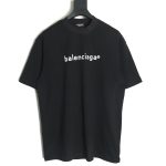 Balenciaga Small R Logo Print Short Sleeve T-shirt TSK1