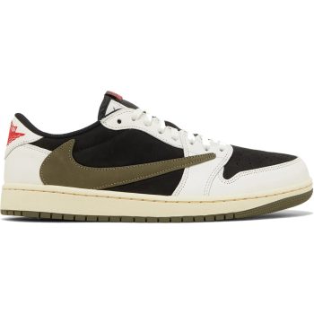 Little Kids' Travis Scott x Air Jordan 1 Retro Low 'Olive'