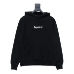 Supreme chest embroidered logo hooded sweatshirt TSK1
