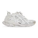 BALENCIAGA MEN'S RUNNER SNEAKER IN WHITE