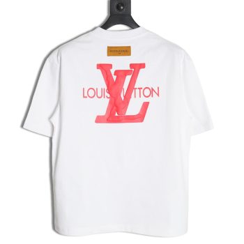 Louis Vuitton letter print logo short sleeves