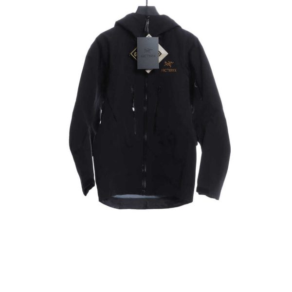 Arc'teryx sixth generation gold embroidery hard shell jacket TSK2