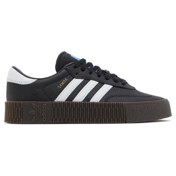 Adidas Sambarose Black White Gum