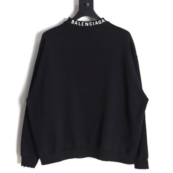 Balenciaga embroidered back crew neck sweatshirt