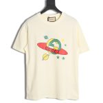 Gucci 24ss planet graphic print short sleeves