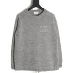 Celine embroidered logo crew neck sweater