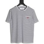 Prada Striped Pocket Short Sleeve T-Shirt
