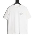 Prada Logo Laminated Short Sleeve