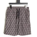 Fendi classic FF full Indonesian dragon shorts TSK2