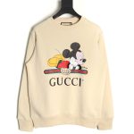 Gucci co-branded printed crew neck sweatshirt
