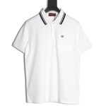 Gucci Pocket Double G embroidered short-sleeved polo shirt
