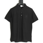 Burberry chest B-embroidered short-sleeved polo shirt TSK4
