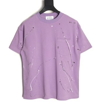 Maison Margiela splash print short-sleeved T-shirt TSK1