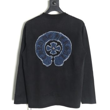 Chrome Hearts Patch Embroidered Long Sleeve T-Shirt