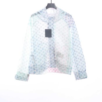 Louis Vuitton Gradient Presbyopia Mesh Hooded Jacket TSK1