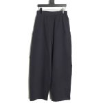 Balenciaga heavyweight batik washed embroidered wide-leg trousers