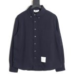 Thom Browne patchwork contrast shirt jacket TSK1