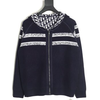 Dior presbyopia jacquard knitted cashmere double-sided jacket TSK1