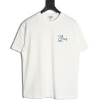 Loewe misplaced logo embroidery T-shirt