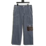 Dior x Stone island co-branded pocket denim trousers