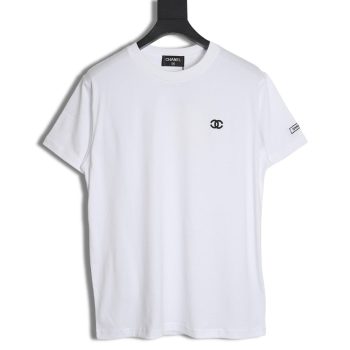 Chanel classic embroidered double C short sleeves