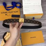 Louis Vuitton Reversible Belts M0066 30mm