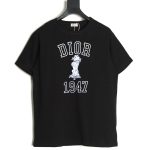 Dior Bobby embroidered cotton slub jersey T-shirt