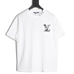 Louis Vuitton Chest Ski Logo Embroidered Short Sleeve T-Shirt