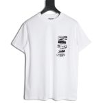 Dior flocked print logo short-sleeve