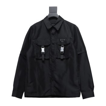 Prada detachable nylon work jacket