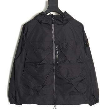 Stone Island outdoor multi-pocket zipper jacket