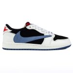 Travis Scott x Air Jordan 1 Low OG 'Black White Blue'