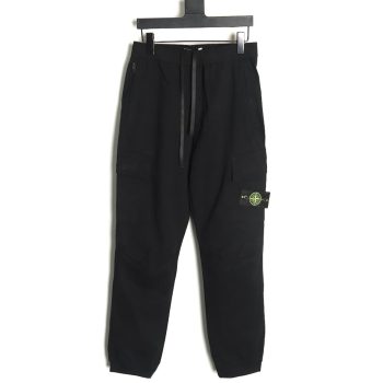 Stone Island Compass patch multi-pocket cargo trousers TSK3
