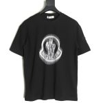 Moncler pixel blurred logo print short sleeves TSK1