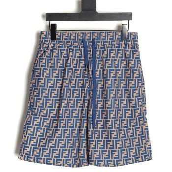 Fendi classic FF full Indonesian dragon shorts TSK1