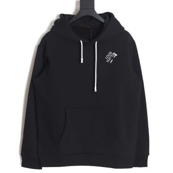 Louis Vuitton pin-embroidered hooded sweatshirt