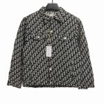 Dior classic LOGO jacquard all-over printed jacket
