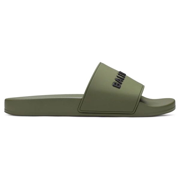 Balenciaga Pool Slides 'Green'
