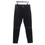 AMIRI MX1 zip-up washed stretch-denim trousers