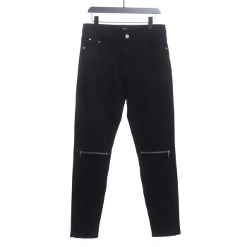 AMIRI MX1 zip-up washed stretch-denim trousers