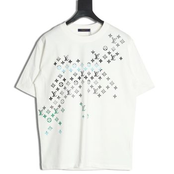 Louis Vuitton Gradient Digital Print Short Sleeve T-shirt
