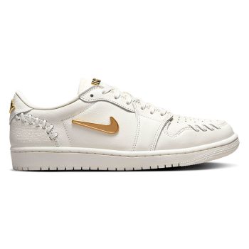 Air Jordan 1 Low Method of Make 'Sail Metallic Gold'
