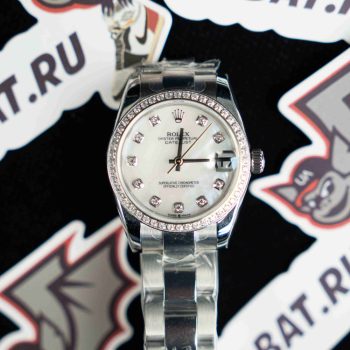 ROLEX - DATEJUST - LADY 31mm SS/SS Wht MOP Diam BP Asia 2836
