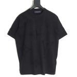 Louis Vuitton floral jacquard knit short-sleeved T-shirt