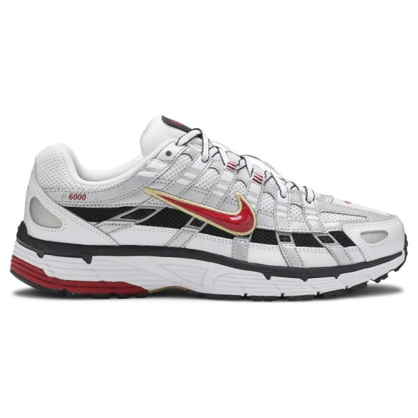 NIKE P-6000 CNPT 'Metallic Silver Red'
