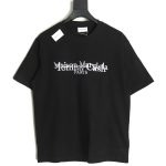 Maison Margiela & Tommy Cash embroidered logo crew neck short sleeve T-shirt TSK1
