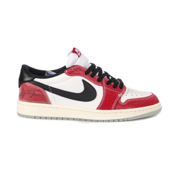 AIR JORDAN 1 LOW OG X TROPHY ROOM 'RED BLACK'